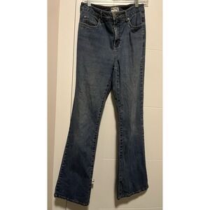 French Dressing FDJ Sheryl Flare Women's Denim Jeans Size 10 High Rise 5-Pocket